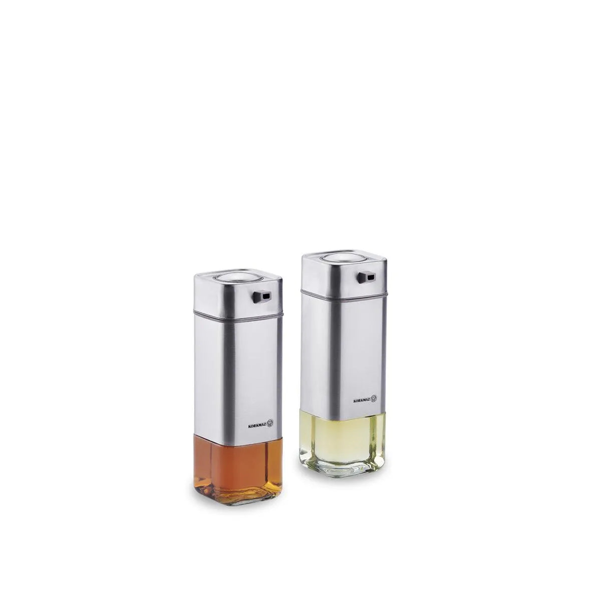 Korkmaz Stora Satin Oil Vinegar Bottle Set