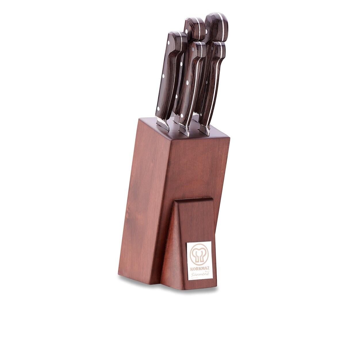 Korkmaz Sürmene Chef 6 Piece Knife Set