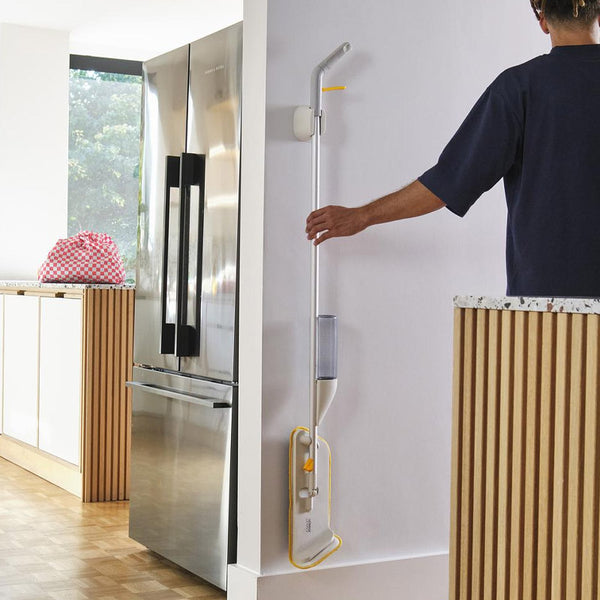 Joseph Joseph CleanTech 65004 2-in-1 Spray Mop Dual-Sided Microfiber Scrubber