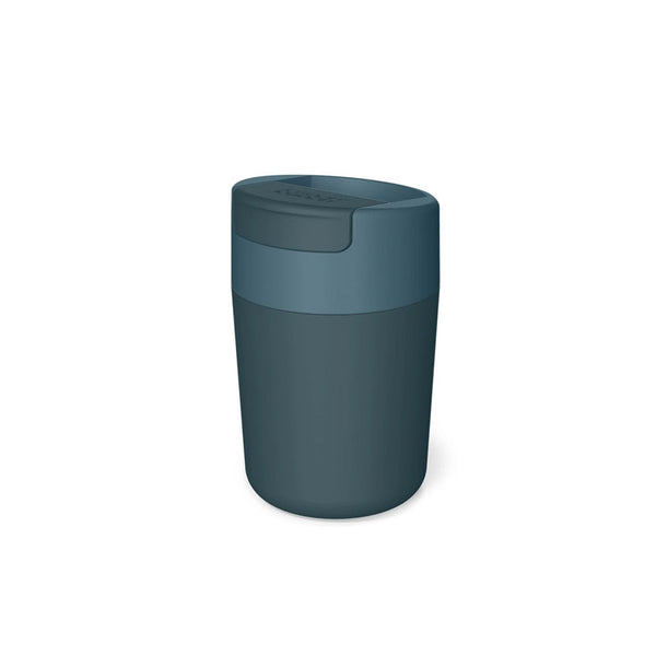 Joseph Joseph Sipp 81132 Large Travel Mug 454ml Blue With Hygienic Flip Lid