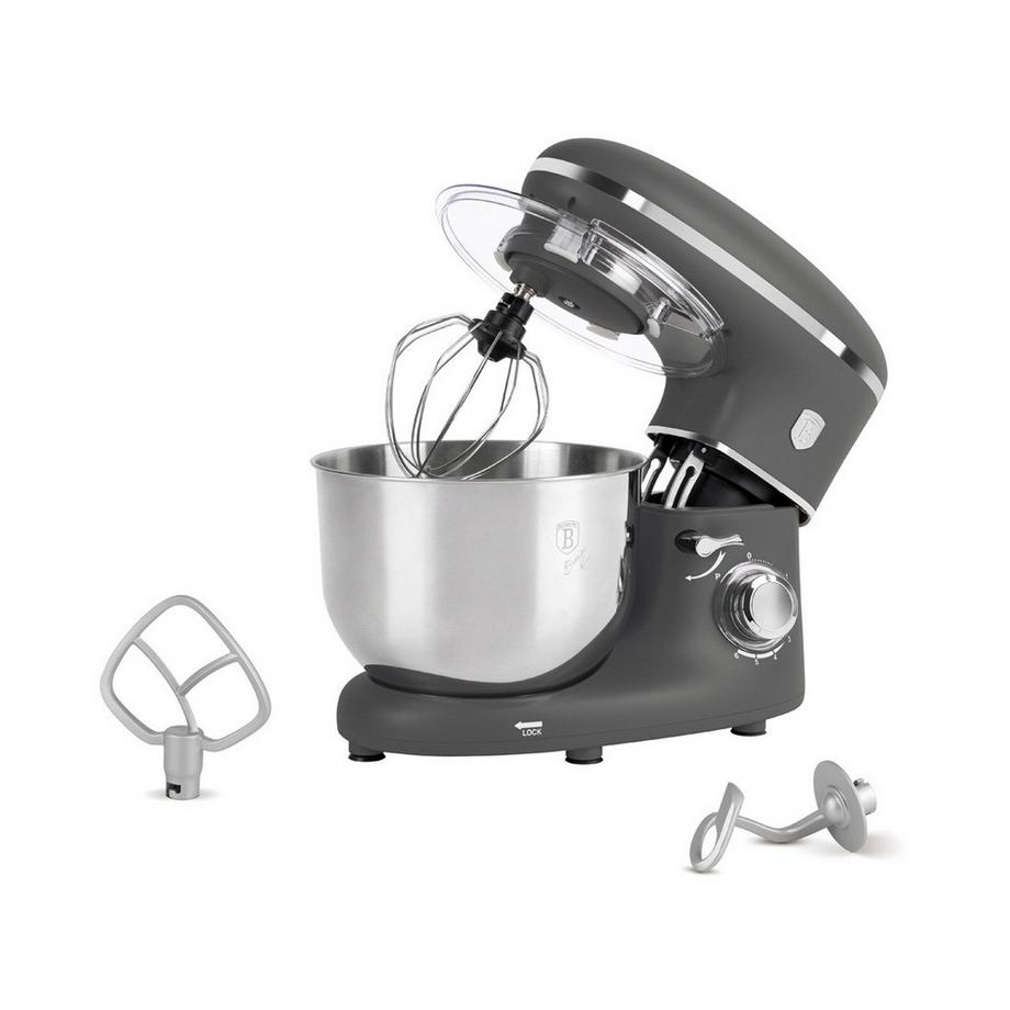 Berlinger Haus Stand Mixer 6L 1300W 6 Speeds Anthracite BH-9511 – view 3