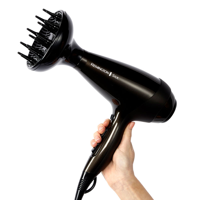 Remington Silk AC Hair Dryer AC9095 – 2400W, 3 Attachments