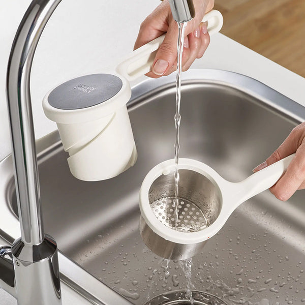 Joseph Joseph Helix Potato Ricer 20100 Twist-Action Easy-Squeeze Masher White