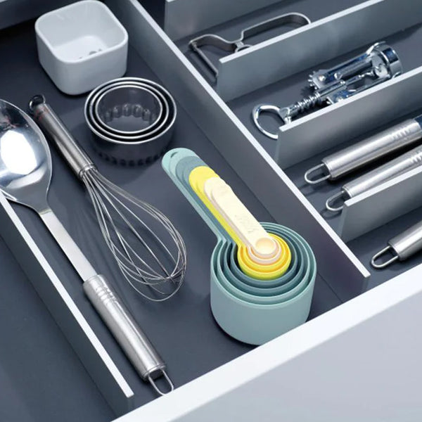 Joseph Joseph Nest Measure 8-Piece Set 40117 Opal Nesting Measuring Cups Set