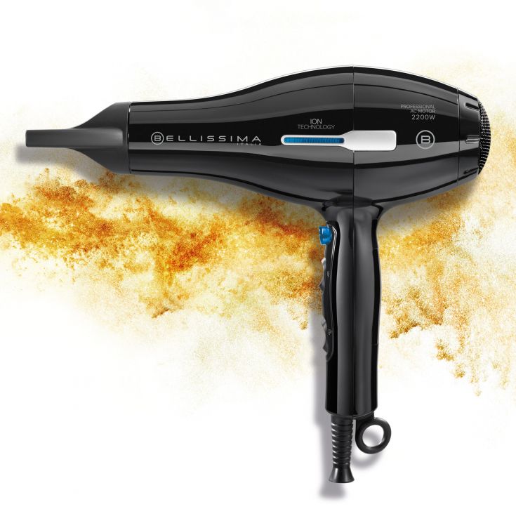 Bellissima 11312X Hairdryer, Ion Technology, AC Motor, 2200W