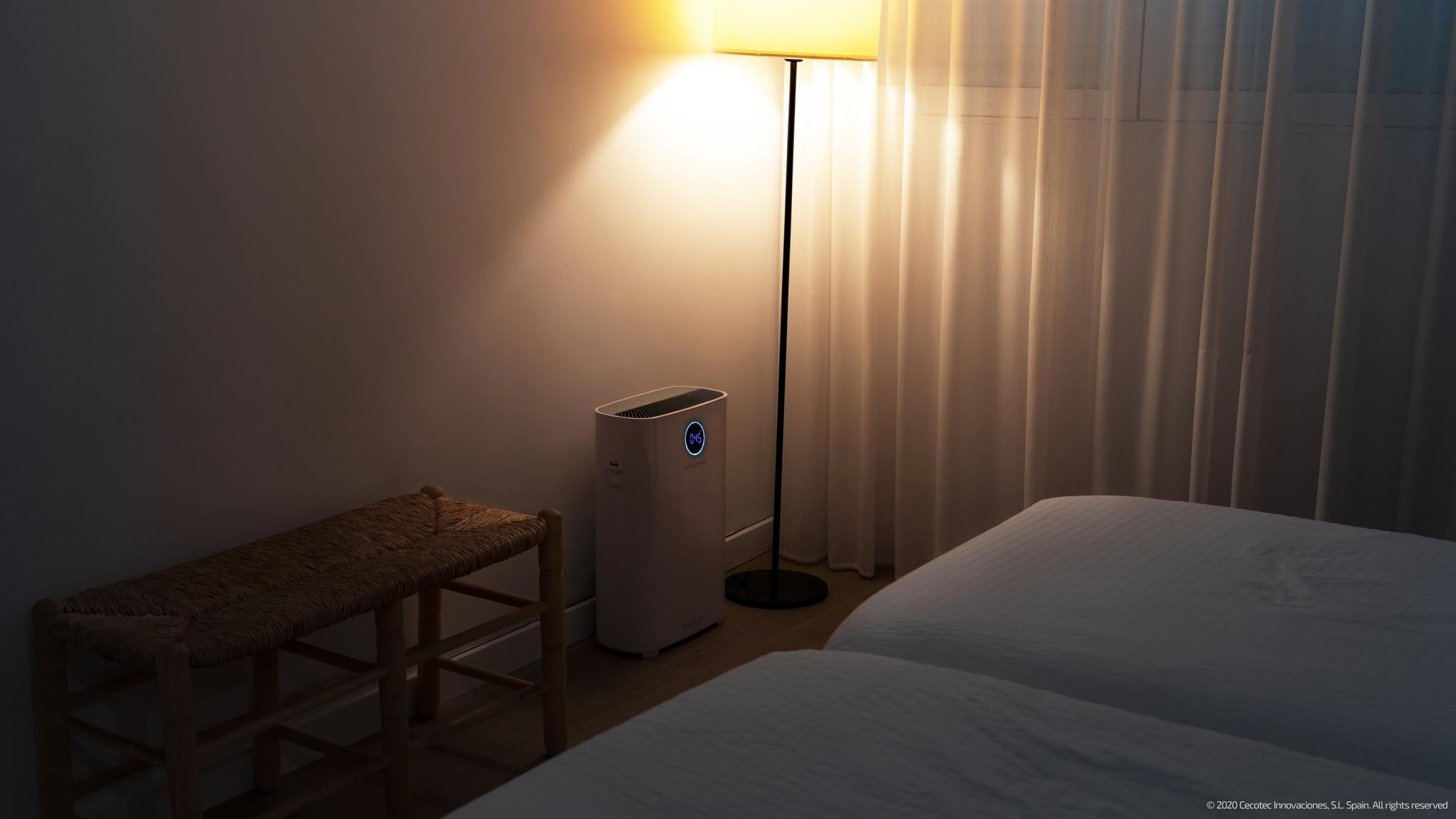 Cecotec TotalPure 2500 Connected Air Purifier 260 CADR WiFi HEPA 20W White