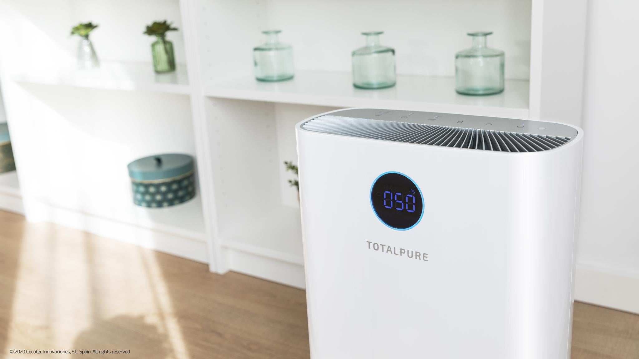 Cecotec TotalPure 2500 Connected Air Purifier 260 CADR WiFi HEPA 20W White