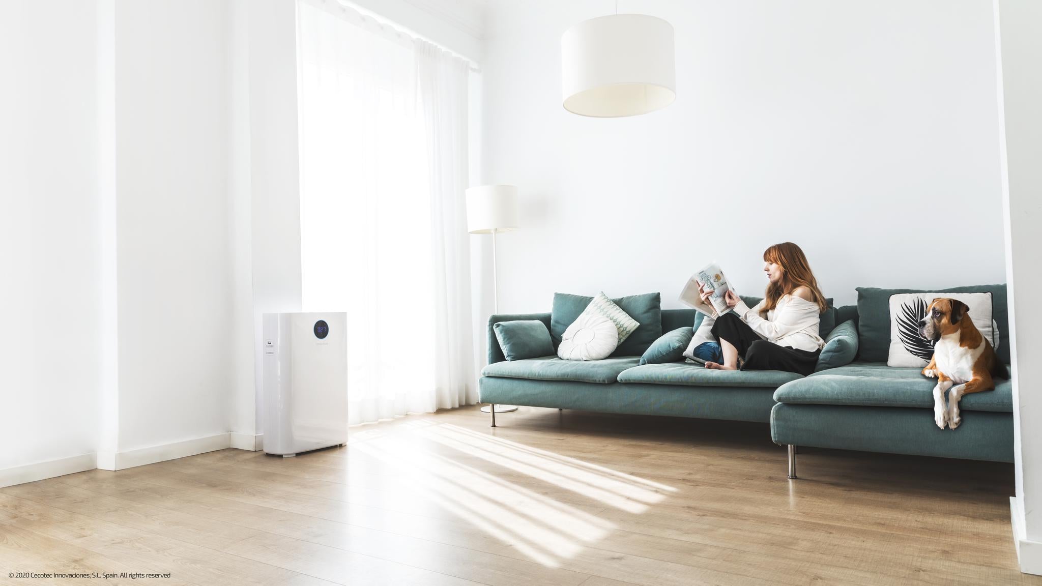 Cecotec TotalPure 2500 Connected Air Purifier 260 CADR WiFi HEPA 20W White