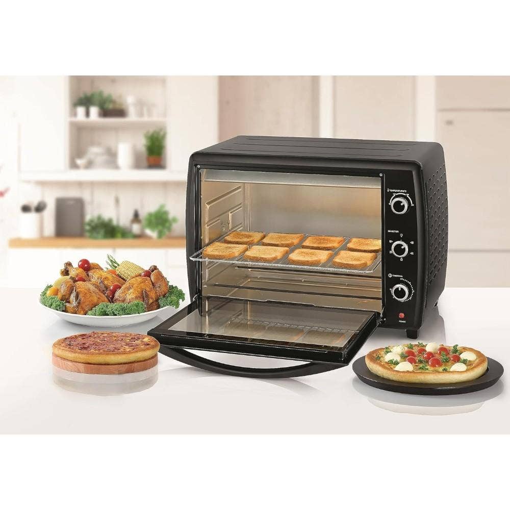 Black+Decker Electric Oven TRO70RDG-B5 70L 2200W Convection Black – view 4