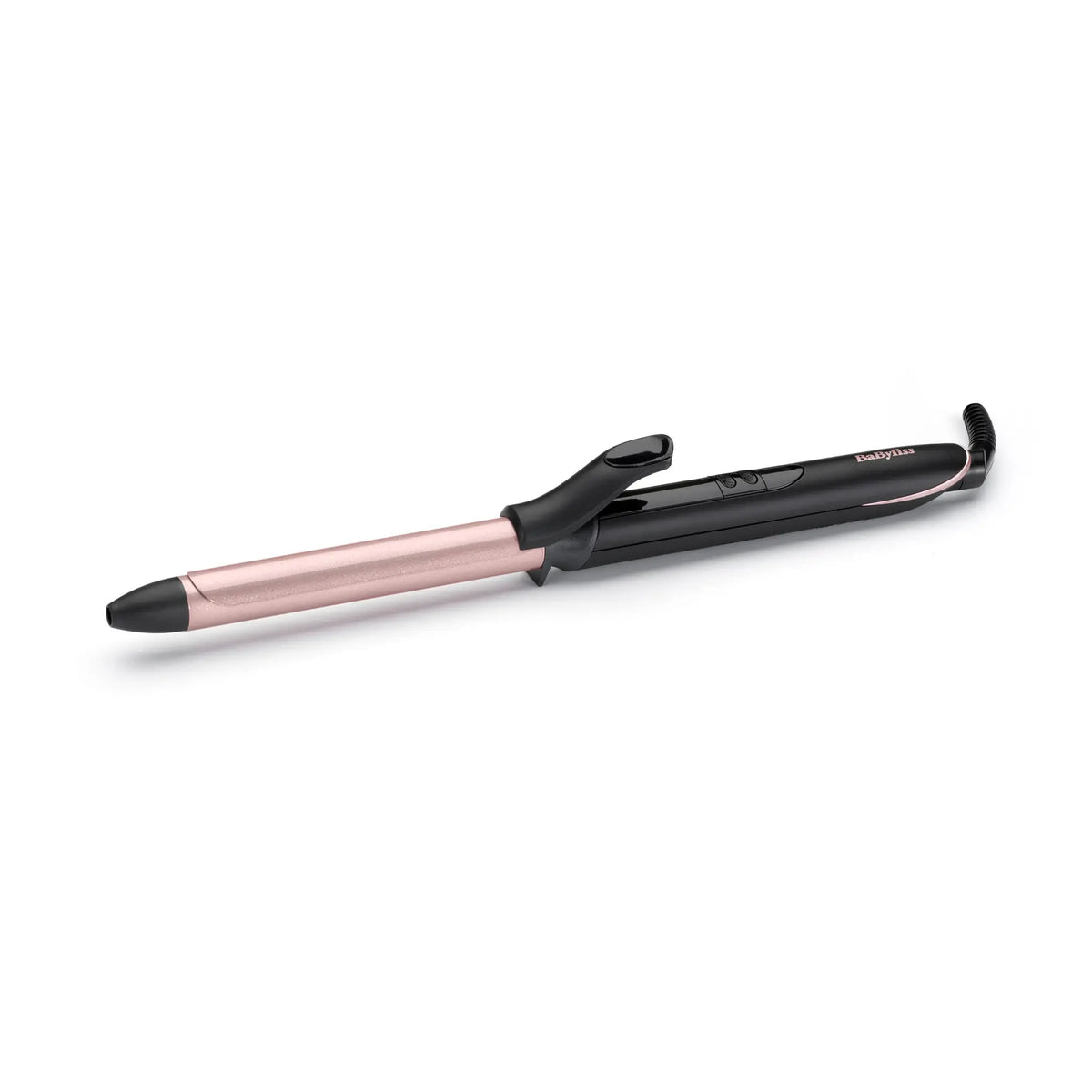 BaByliss Curling Tong C450SDE 19mm Extra-Long Barrel – Black & Rose