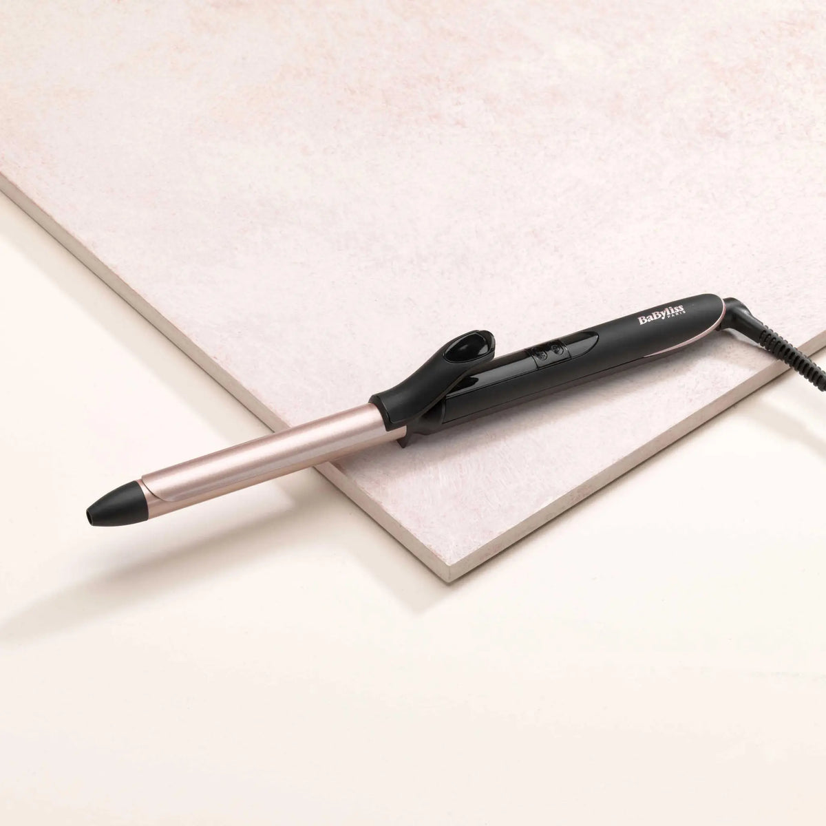 BaByliss Curling Tong C450SDE 19mm Extra-Long Barrel – Black & Rose – view 4
