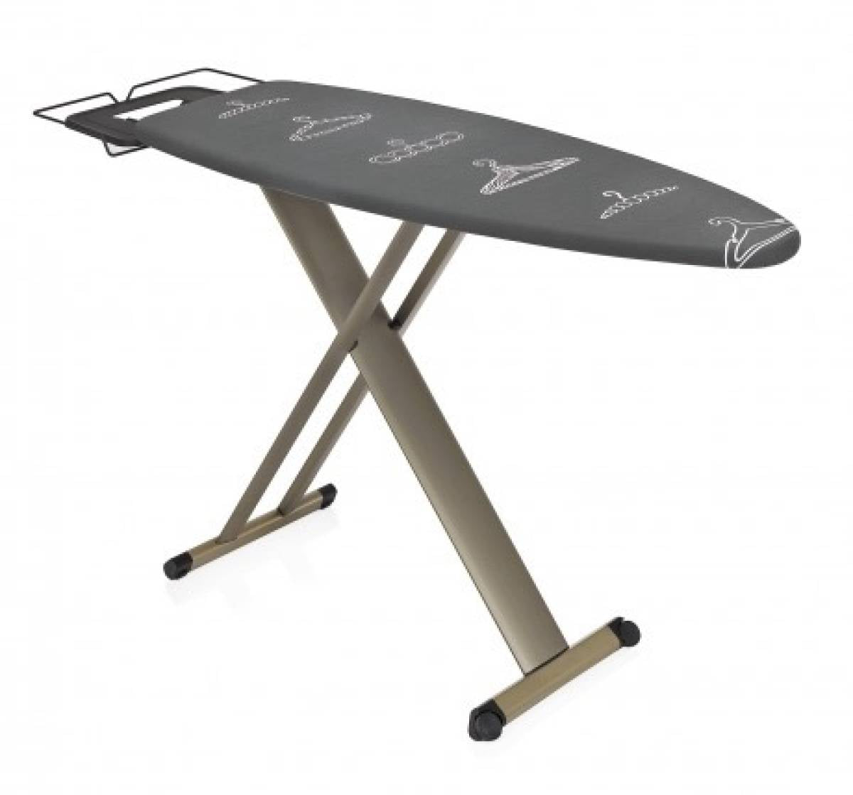Afer Wheels PSS Black Ironing Board – 130×47 cm, Mobile Design