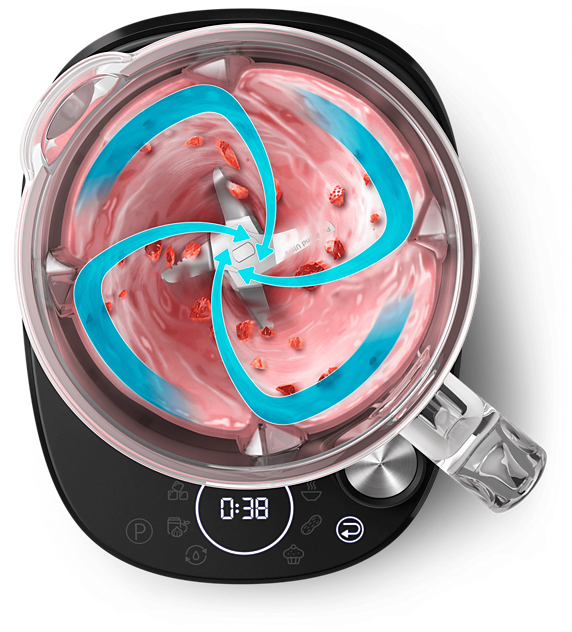 Philips HR3760 blender with presets