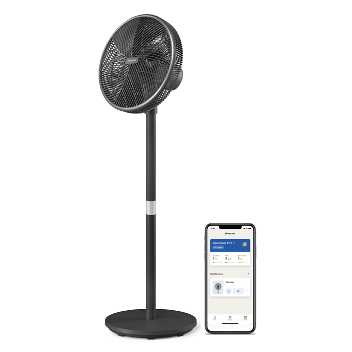 Philips Pedestal Fan CX3550/01 50W 2in1 Smart App SilentWings Floor Stand Box