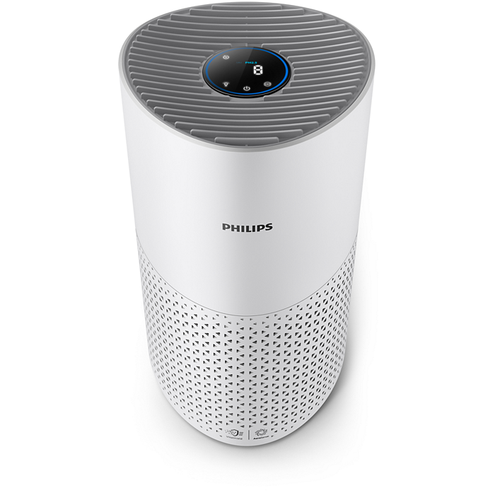 Philips 1000 Series Air Purifier HEPA NanoProtect 78m2 Medium Room Arctic