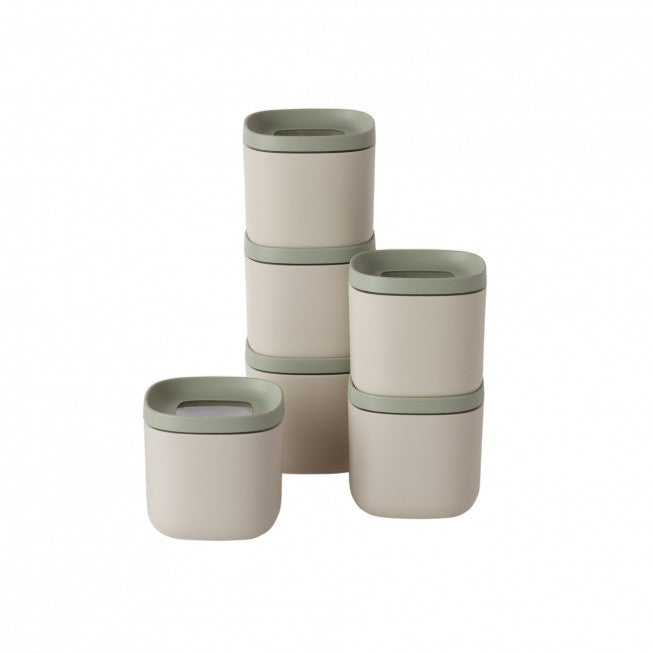 BergHOFF Balance 6-piece small food and spices container set