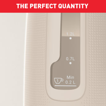 Tefal Morning Kettle, 1.7L, Fairgrey Plastic, 2400W