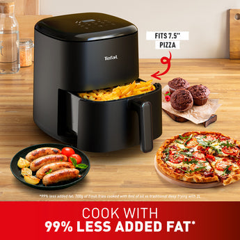 Tefal Easy Fry Max, Black, 5 Liters, Digital With 10 Presets 1550 W