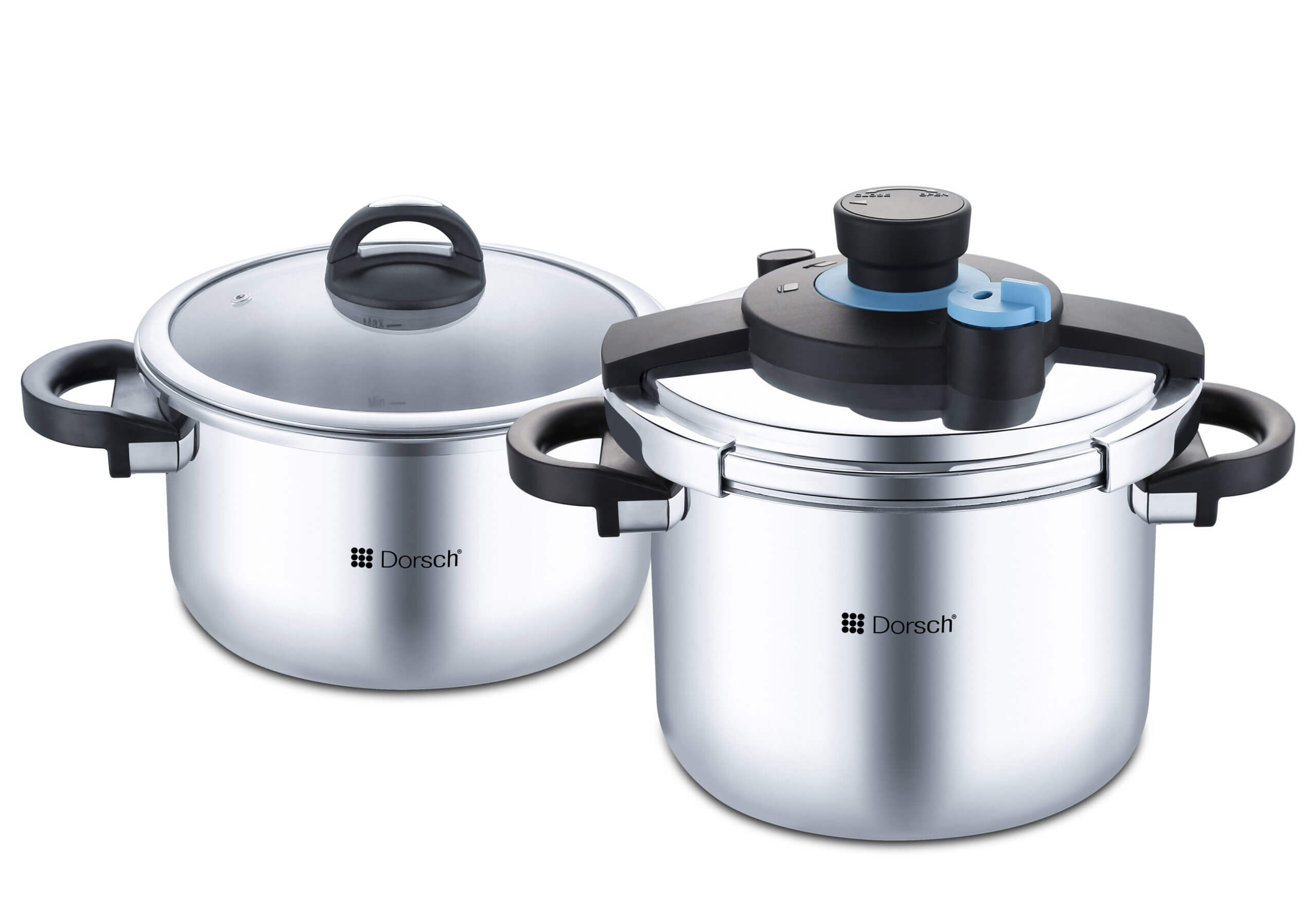 Dorsch Stainless Steel Gopress 6L & 8L Pressure Cooker